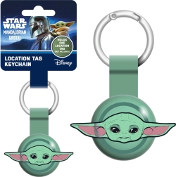 Mandalorian og Grogu nøglering til lokaliseringstag