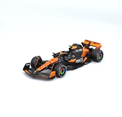 Metalmodel F1 1:43 – McLaren MCL38 Senna Edition fra Bburago