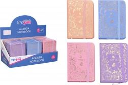 Linjeret notesbog 7,5 × 10,5 cm, 80 sider