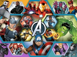Puslespil RAVENSBURGER Avengers XXL 100 brikker