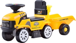 Skubbekøretøj traktor med anhænger og melodier til børn – Traktor