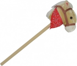 Plyskæphest med lyd 80 cm, beige