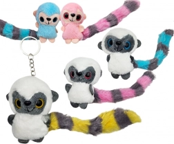 Plysbamse-nøglering vaskebjørn 18 cm