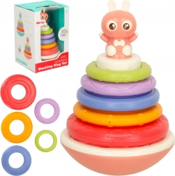 Gyngehest Bibi-Inn til sansestimulering lyserød