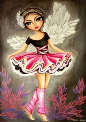 Puslespil ballerina 1000 brikker MAGNOLIA