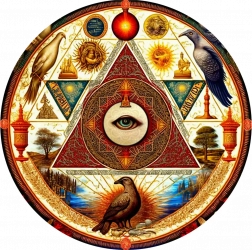 Træpuslespil Universets Øje XL – 505 brikker fra Wooden City