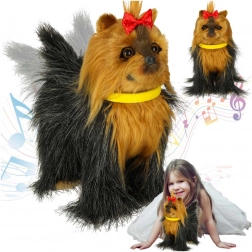 Interaktiv plysbamse Yorkie-hund