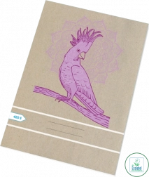 Skolehæfte A4 blank 20 ark Papegøje Papírny Brno