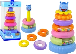 Uddannelsespyramide Farverige ringe