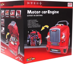 Interaktivt værkstøjssæt til den lille mekaniker – Rød