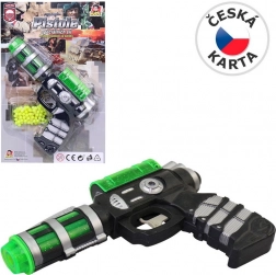 Kuglepistol med ekstra kugler