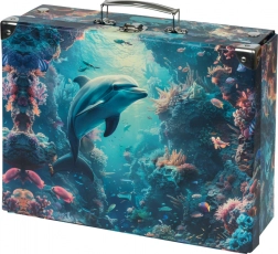 Foldbar skolesæt Delfin