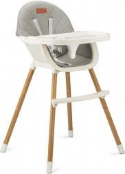 Multifunktionel højstol MoMi REKI grå