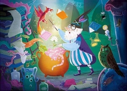 Puslespil Der var engang: troldmandseliksir 30 brikker