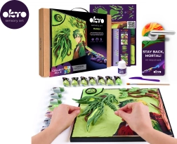 Okto kreativt manga-sæt Elementet Jord 30 × 40 cm