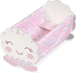 Trævugge til dukker med tilbehør OCEAN FANTASY