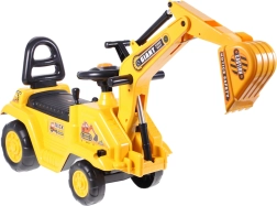 Løbecykel – gravko med stor skovl og potte