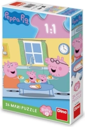 Puslespil Peppa Pig frokost 24 maxi brikker