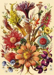 Puslespil Blomster Eventyrlig Buket 1000 Brikker