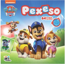 Pexeso i hæfte Paw Patrol 64 kort 21,5 × 21,5 cm
