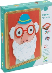 Magnetisk sæt INZEBOX Glade ansigter fra DJECO