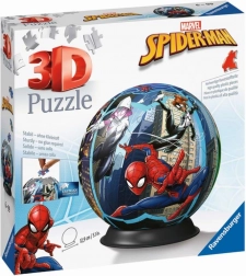 Ravensburger 3D puslesfære SPIDERMAN 73 brikker