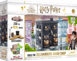 Byggesæt BRICK TRICK HARRY POTTER Ollivanders butik i mursten, 230 dele