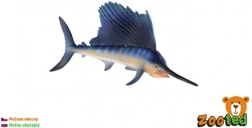 Plastfigur af sværdfisk Zooted 16 cm