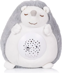 plysbamse-pindsvin med projektor og musik chipolino