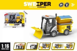 Gade-sneplov 1:16 med lys og lyd