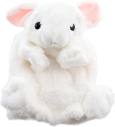 Plys kanin hånddukke miljøvenlig