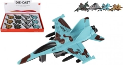 Metal-plast jagerfly med tilbagespoling 14 cm – 4 farver