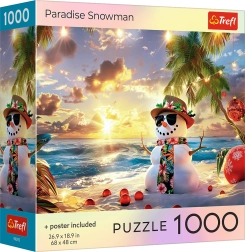 Trefl puslespil Snemand i paradis 1000 brikker