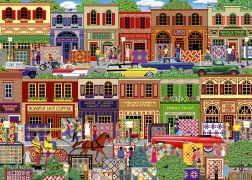 Alipson puslespil patchwork festival 1000 brikker