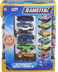 Teamsterz sæt med 20 metalbiler Street Machines