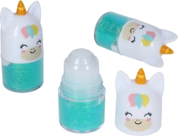 Glitrende roll-on til krop og ansigt blå Martinelia