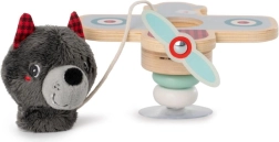 Lilliputiens gyngende flyvemaskine med pilot Ulven Ludvig