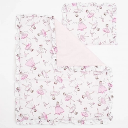 Bomuldssæt til barnevogn New Baby Ballerina Bella