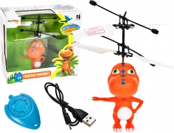 Flyvende dinosaur styret med hånd