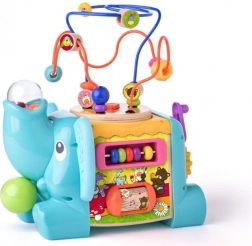 Pædagogisk elefant – interaktiv motoriklegetøj til børn 1+