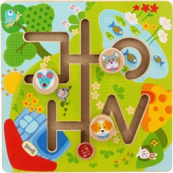 Lucy & Leo Solrige Dal – træmotorik-labyrint