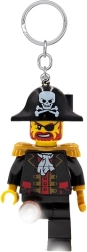 LEGO Iconic lysende nøglering Kaptajn Brickbeard med LED