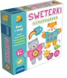 Snørresweatre granna – kreativt spil til børn fra 3 år
