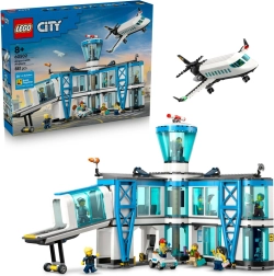 LEGO City lufthavn med fly