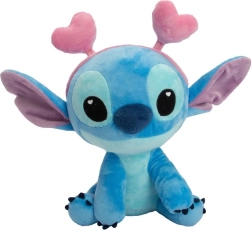 Plysbamse Disney Stitch med hårbøjle 25 cm