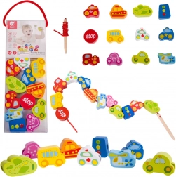 Classic World snørebare perler – transport, 13 stk.