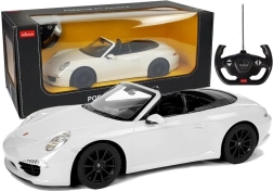 RC bil Porsche 911 Carrera S Rastar 1:12 – Hvid