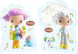 Dekorative Tinyly-silhuetter i papkarton fra DJECO til vinduer og hylder