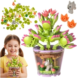 Kreativt byggesæt blomst 3D 172 dele