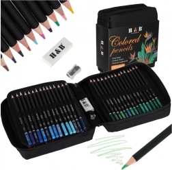 Farveblyanter i etui 120 stk